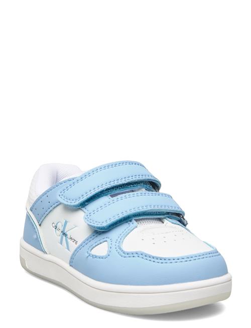 Se Calvin Klein Low Cut Velcro Sneaker Calvin Klein Blue ved Booztlet