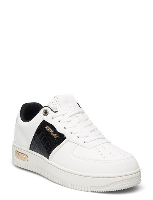 Replay Epic Shiny Sneaker Replay White