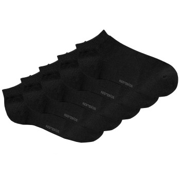 Resteröds Strømper 5P Bamboo Ankle Socks Hvid Str 40/45