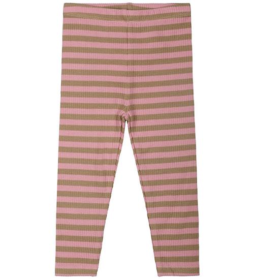 Se The New Siblings Leggings - Rib - TnsFro - Pink Nectar ved KidsWorld