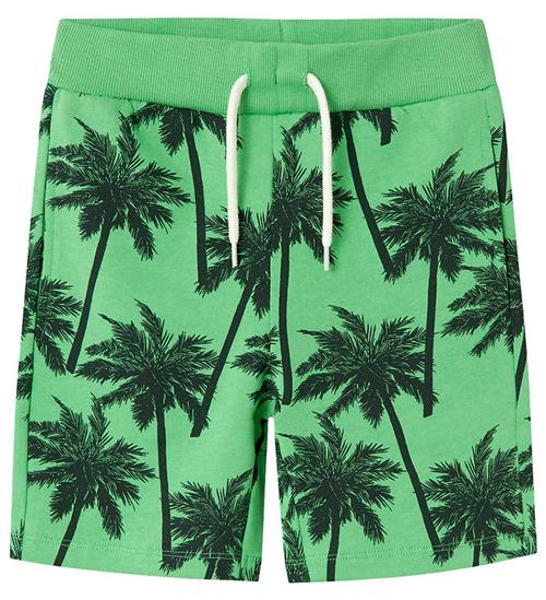 Name It Name It Sweatshorts - NkmJusper - Green Spruce m. Palmer