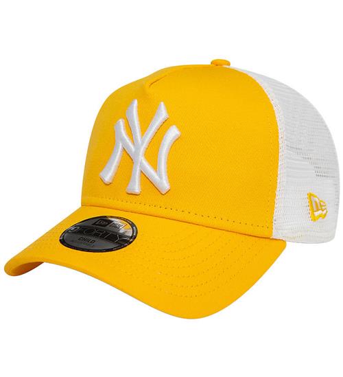 Se New Era New Era Kasket - 9Forty - New York Yankees - Hvid/Gul ved KidsWorld