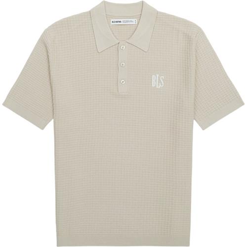 Bls Wilkins Knit Polo 202403072 T-shirt Sand