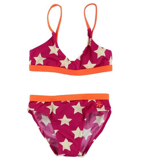 Color Kids Color Kids Bikini - Pink/Orange m. Stjerner