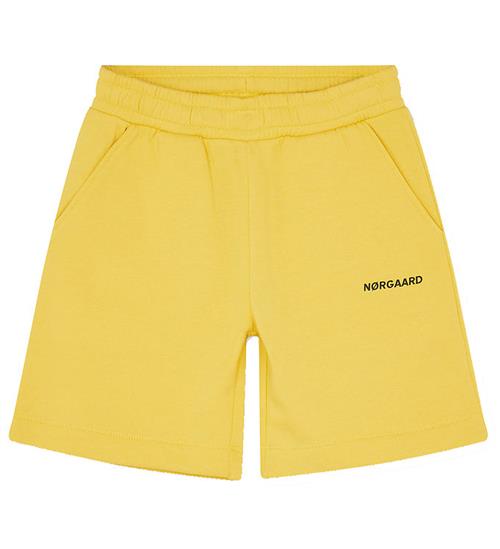 Mads NÃ¸rgaard Mads NÃ¸rgaard Sweatshorts - Organic Porsulano - Lemon Zest