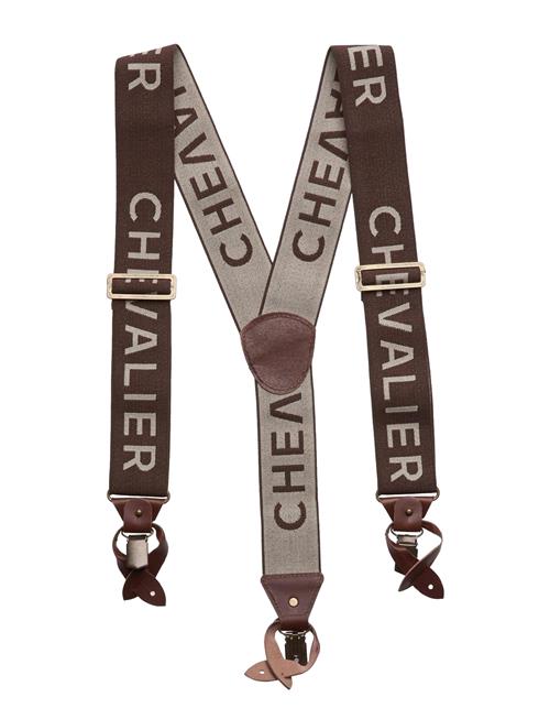 Chevalier Chevalier Logo Suspenders Chevalier Brown