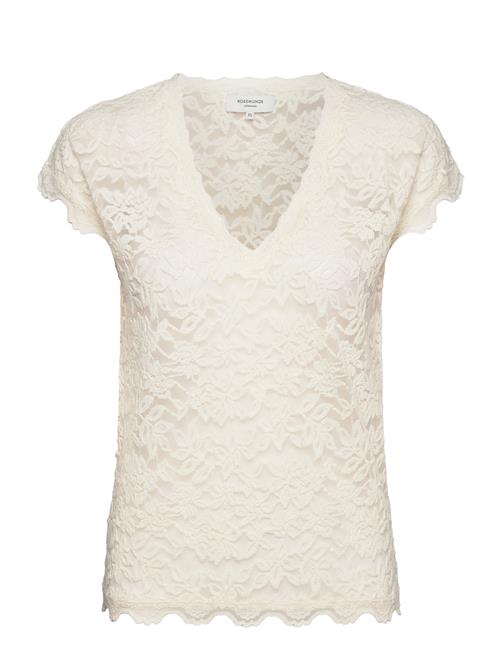 Se Rosemunde Full Lace T-Shirt Rosemunde Purple ved Booztlet