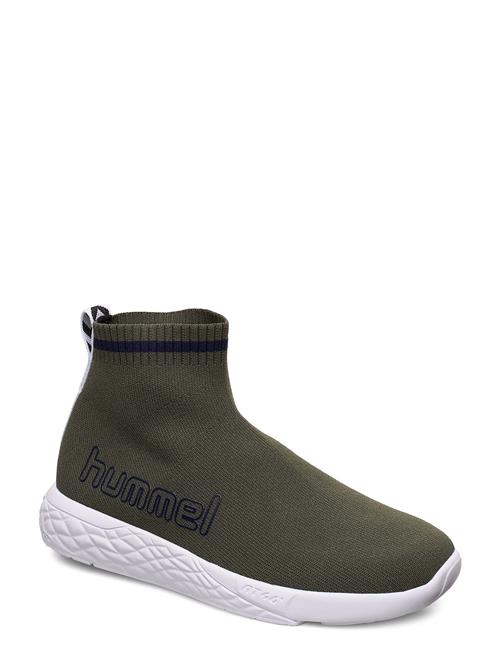 Se Hummel Terrafly Sock Runner Jr Hummel Green ved Booztlet