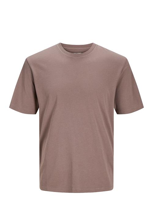 Se Jack & Jones Jjeorganic Basic Tee Ss O-Neck Noos Jack & J S Brown ved Booztlet