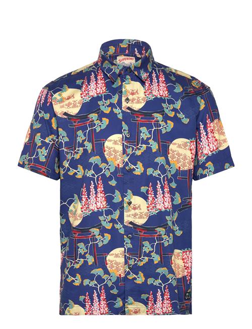 Hawaiian Box Fit Shirt Superdry Patterned