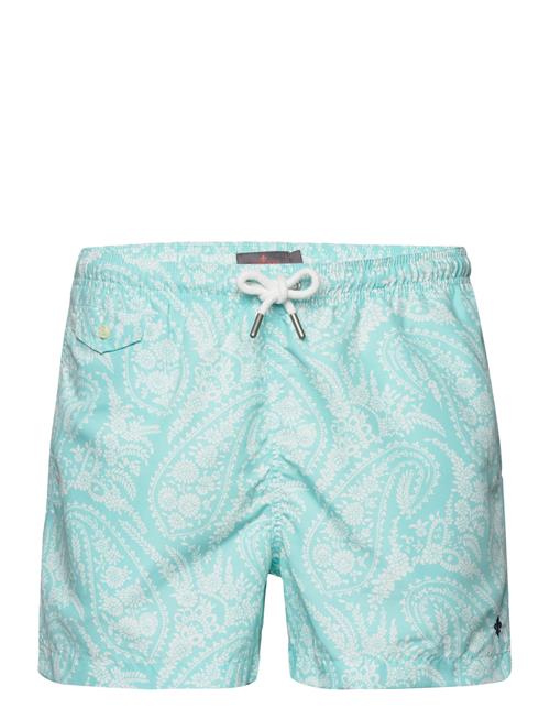 Morris Paisley Bathing Trunks Morris Blue