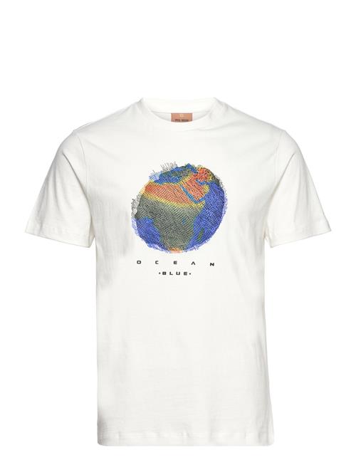 Mos Mosh Gallery Mmgglobe Ss Tee Mos Mosh Gallery White