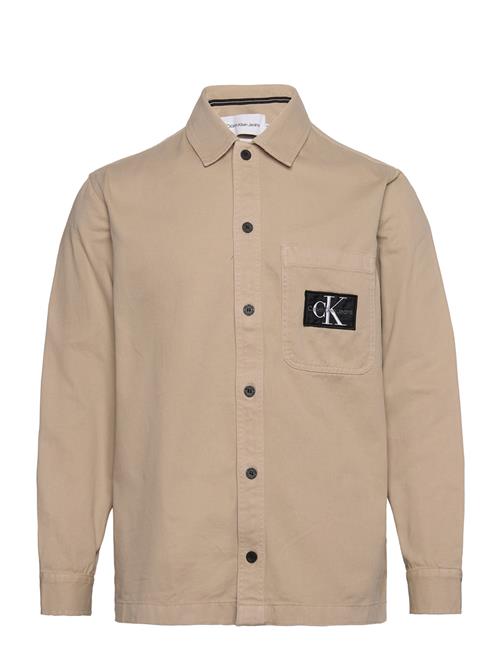 Calvin Klein Jeans Utility Overshirt Calvin Klein Jeans Beige