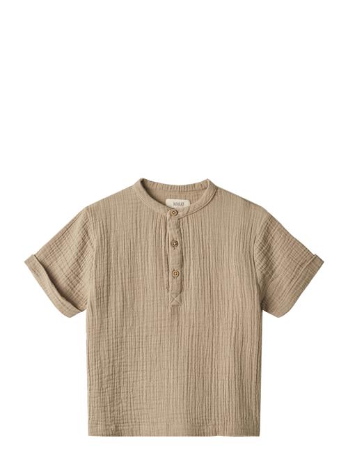 Wheat Shirt S/S Svend Wheat Khaki