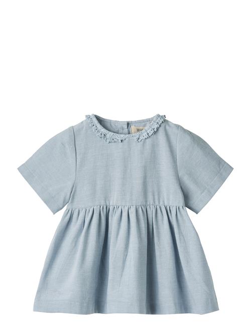 Wheat Dress S/S Elma Wheat Blue