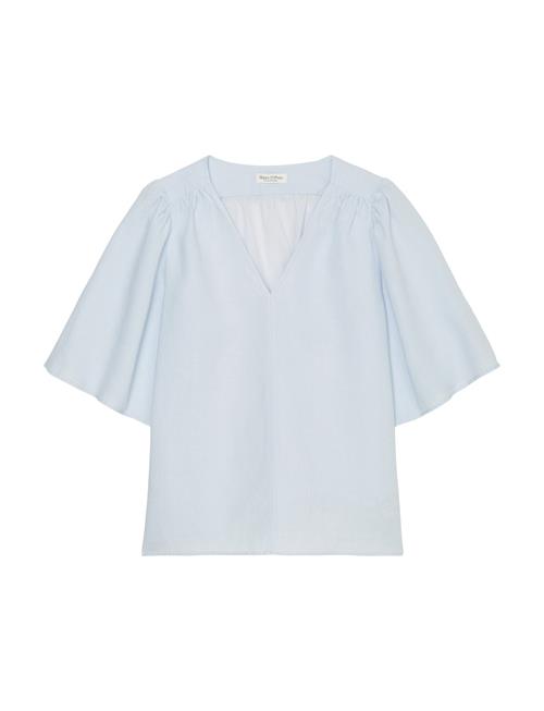 Se Marc O'Polo Shirts/Blouses Short Sleeve Marc O'Polo Blue ved Booztlet