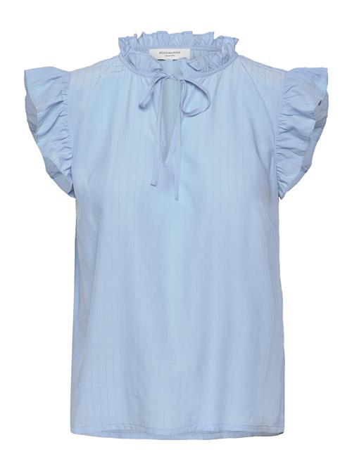 Rosemunde Top W/Ruffles Rosemunde Blue