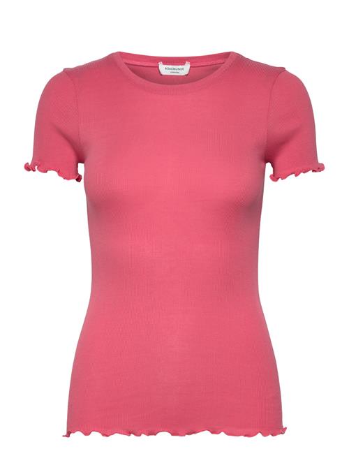 Se Rosemunde Organic Cotton T-Shirt Rosemunde Pink ved Booztlet