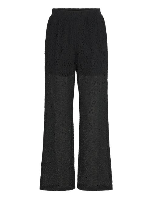 Se Rosemunde Lace Trousers Rosemunde Black ved Booztlet