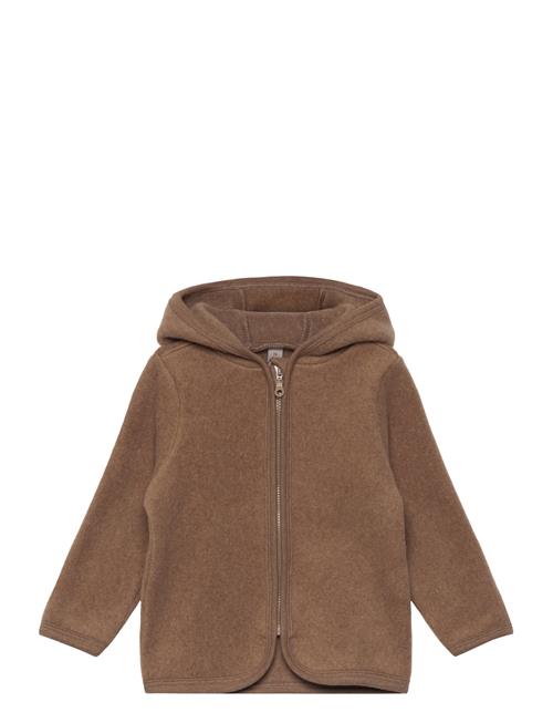 Se Huttelihut Jacket Ears Cotton Fleece Huttelihut Brown ved Booztlet