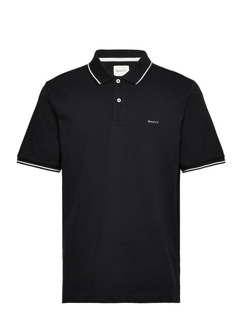 GANT Tipping Ss Pique Polo GANT Black