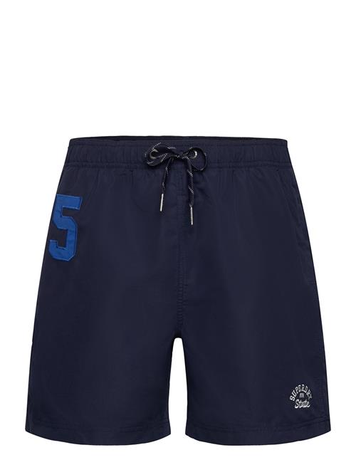 Superdry Vintage Polo 17Inch Swim Short Superdry Navy