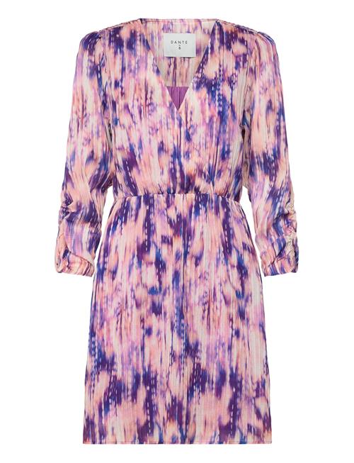 Dante6 D6Navina Printed Mini Dress Dante6 Purple