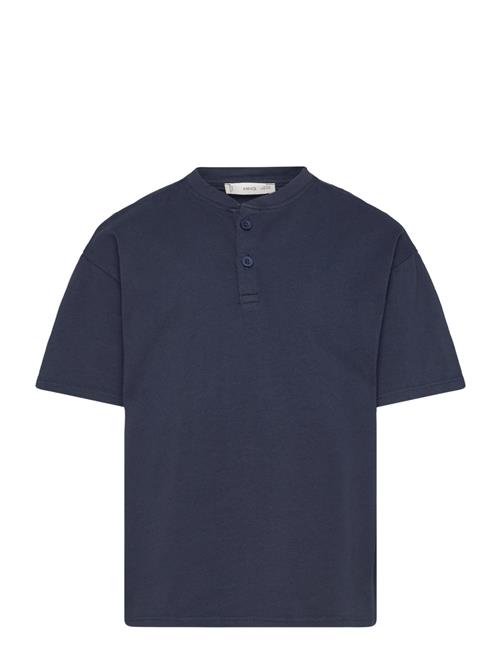 Butt D Cotton T-Shirt Mango Navy