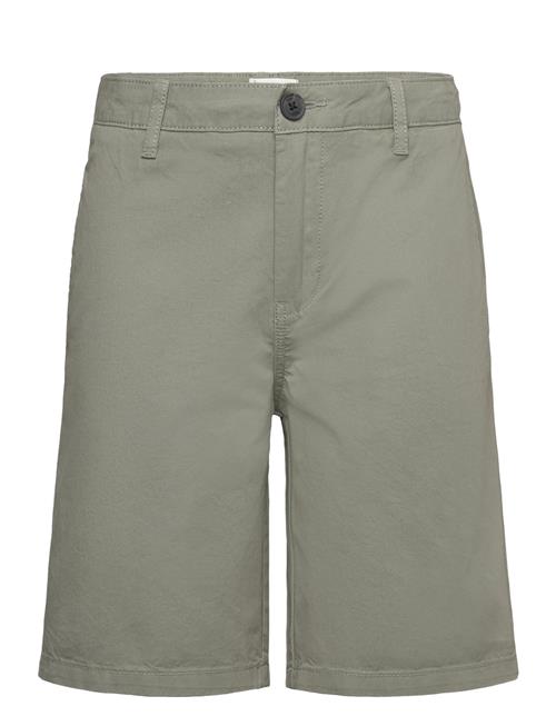 Mango Slim-Fit Chino Cotton Bermuda Shorts Mango Green