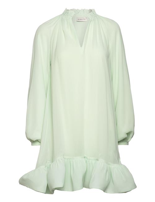 Malina Alva Frill Detailed Mini Dress Malina Green