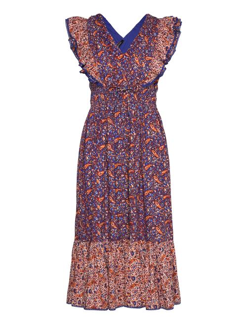 Anathia Blaire Cotton Dress French Connection Blue