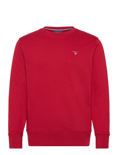 Se GANT Reg Emb Original Shield C-Neck GANT Red ved Booztlet