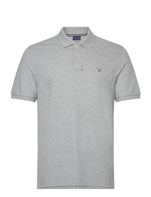 Emb Original Shield Polo GANT Grey