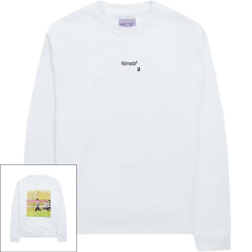 Se Hermanos Koumori Dido Crew Sweatshirt White ved Quint