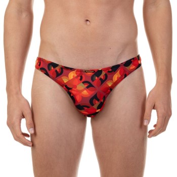 Bruno Banani Premium Line String Rød Mønster  polyester Large Herre