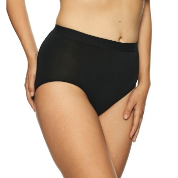 Lady Avenue Trusser Bamboo Midi Brief Sort Bambus X-Large Dame