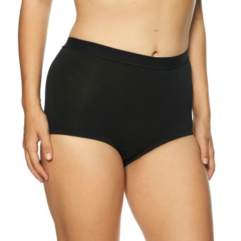 Lady Avenue Trusser Bamboo Short Panty Sort Bambus Small Dame