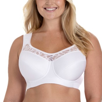 Se Miss Mary of Sweden Miss Mary Cotton Simplex Underwire Bra Bh Hvid B 80 Dame ved Timarco