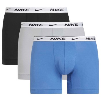 Nike 6P Everyday Essentials Cotton Stretch Trunk D1 Blå bomuld Medium Herre