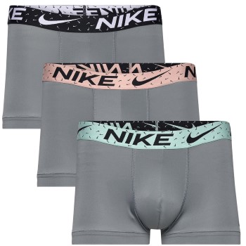 Se Nike 9P Everyday Essentials Micro Trunks D1 Grå polyester Small Herre ved Timarco