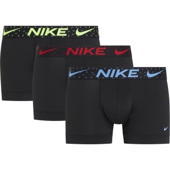 Nike 6P Everyday Essentials Micro Trunks D1 Sort/Blå polyester Small Herre