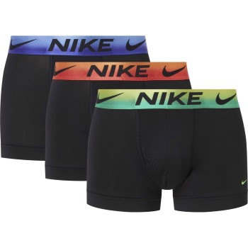 Nike 9P Everyday Essentials Micro Trunks D1 Flerfarvet polyester Small Herre