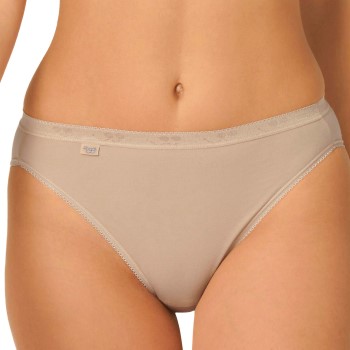 Sloggi Trusser Basic Tai Beige bomuld 38 Dame