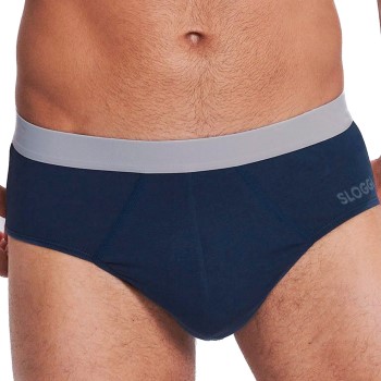 Sloggi 2P Men GO ABC 2 0 Briefs Marineblå bomuld Medium Herre