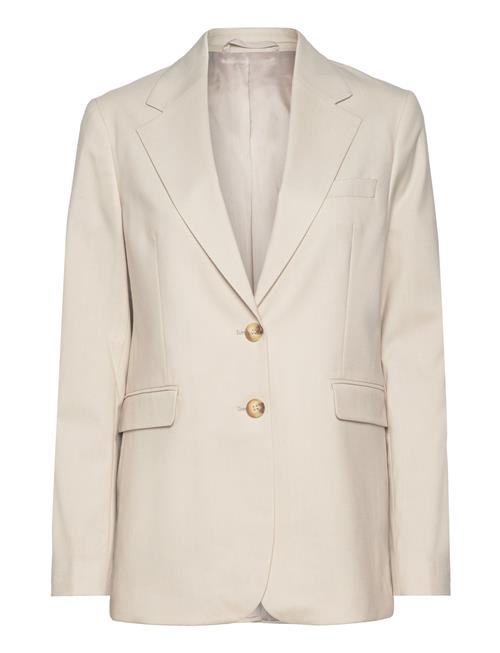 Se Bruun & Stengade Bs Estelle Regular Fit Blazer Bruun & Stengade Beige ved Booztlet