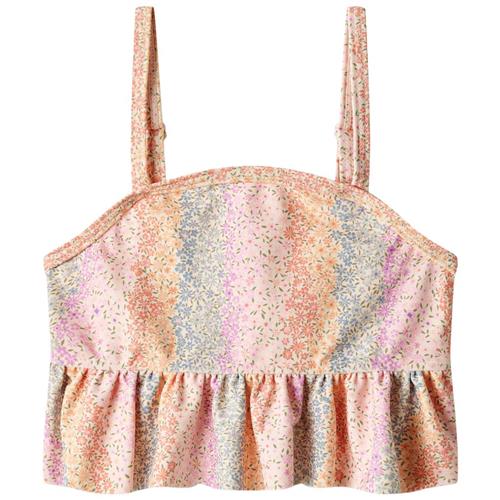 Wheat Lærke Bikini Rainbow Flowers | Lyserød | 104 cm