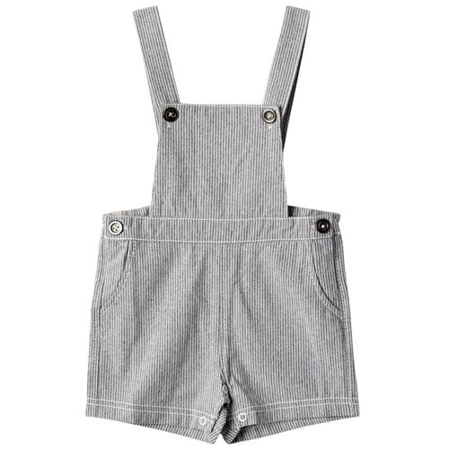 Wheat Erik Stribede Smaekshorts Denim Blå | Blå | 74 cm