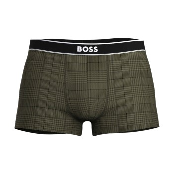 BOSS 24 Print Trunk Militærgrøn  bomuld Medium Herre