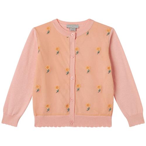 Stella McCartney Kids Broderet Cardigan Lakserosa | Lyserød | 5 years