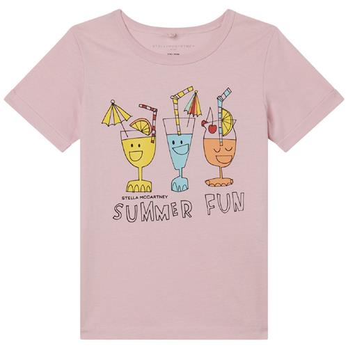 Se Stella McCartney Kids T-shirt Med Tryk Lyserød | Lyserød | 5 years ved Babyshop